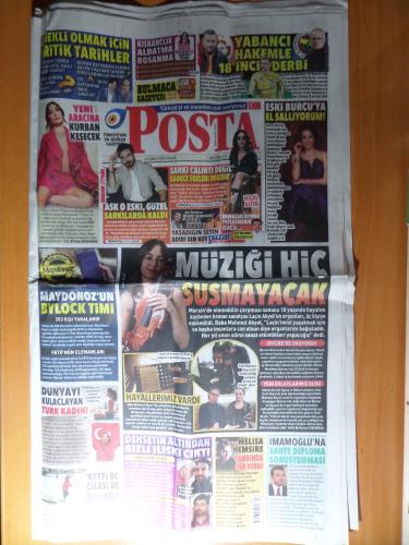 Posta Gazetesi 23 Şubat 2025 - Müziği Hiç Susmayacak
