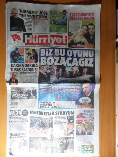 Hürriyet Gazetesi 26 Ekim 2024 - Biz Bu Oyunu Bozacağız (3 Adet Eki İl