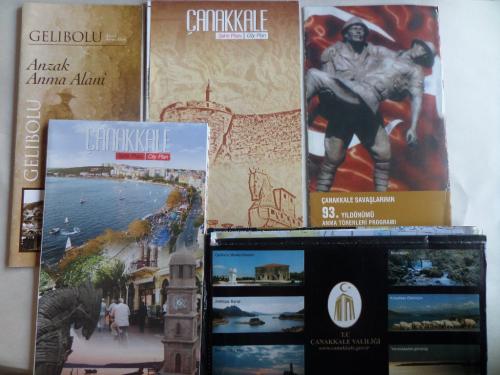 Çanakkale Savaşları ve Turizm Kitapları / 5 Adet