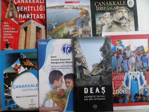 Çanakkale Savaşları ve Turizm Kitapları / 7 Adet