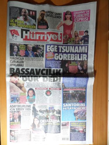 Hürriyet Gazetesi 4 Şubat 2025 - Başsavcılık 'Dur' Dedi (2 Adet Eki İle)