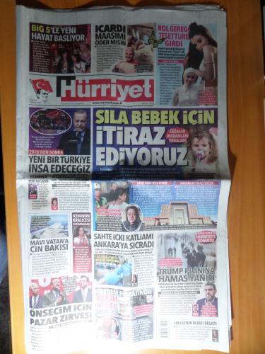 Hürriyet Gazetesi 8 Şubat 2025 - Sıla Bebek İçin İtiraz Ediyoruz (3 Adet Eki İle)