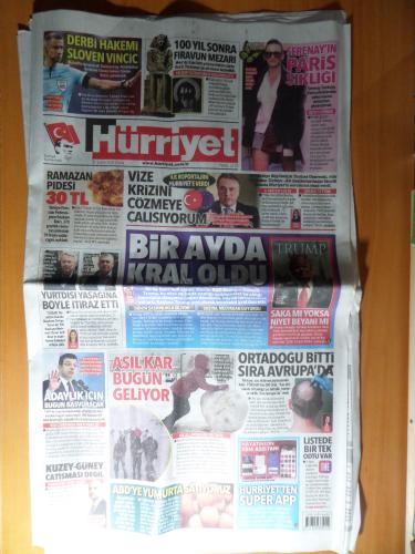 Hürriyet Gazetesi 21 Şubat 2025 - Bir Ayda Kral Oldu (2 Adet Eki İle)