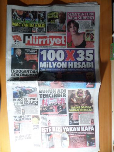Hürriyet Gazetesi 10 Şubat 2025 - 100 x 35 Milyon Hesabı (2 Adet Eki İ