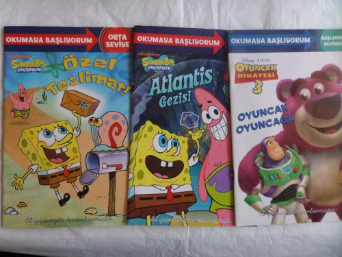 Okumaya  Başlıyorum / 3 Adet (El yazısı)