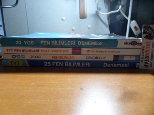 Üniversite Sınavlarına Hazırlık TYT-AYT-YGS Fen Bilimleri Soru Bankası ve Denemeleri / (1 Soru Bankası 3 Deneme)