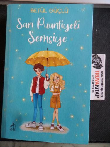 Sarı Puantiyeli Şemsiye Betül Güçlü