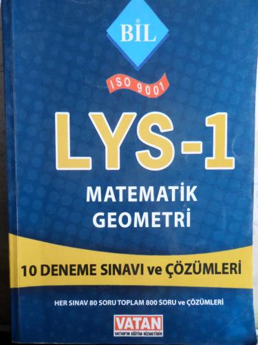 LYS - 1 Matematik Geometri 10 Deneme Sınavı ve Çözümleri