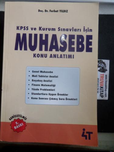 KPSS ve Kurum Sınavları İçin Muhasebe Konu Anlatımı