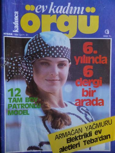Ev Kadını Örgü 1989 / 61 (Paftasız)