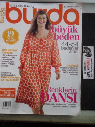 Burda Dergisi 2015 / 1 - Büyük Beden