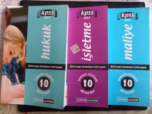 KPSS Hukuk, İşletme, Maliye Tamamı Çözümlü 10 Deneme