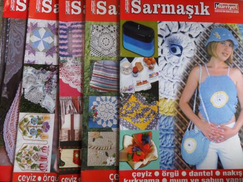 Sarmaşık Çeyiz Örgü Dantel / 5 Adet