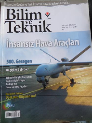 Bilim ve Teknik 2010 / 517 - İnsansız Hava Araçları