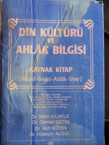 Din Kültürü ve Ahlak Bilgisi Kaynak Kitap