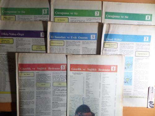 Aile Ansiklopedisi 1986 / 8 Adet Aile Ansiklopedisi 1986 / 8 Adet