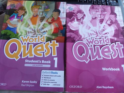 World Quest 1 Student's Book + Workbook ( CD'siz )