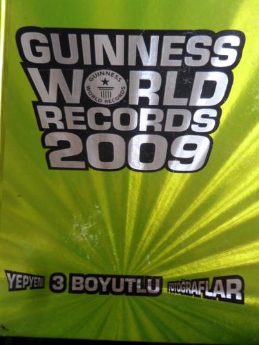 Guinness World Records 2009 Yepyeni 3 Boyutlu Fotoğraflar