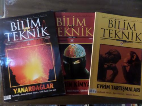 Bilim Ve Teknik 2001 / 406-407-408 ( 3 Adet)