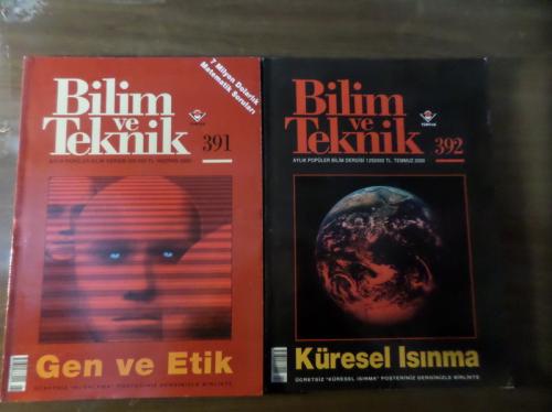 Bilim Ve Teknik 2000 / 391-392 ( 2 Adet)