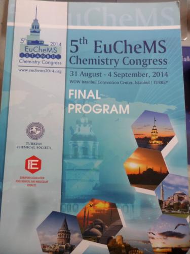 5th EuChems Chemistry Congress Fınal Program