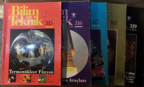 Bilim Ve Teknik 1994 / 315-316-317-318-319 (5 Adet)