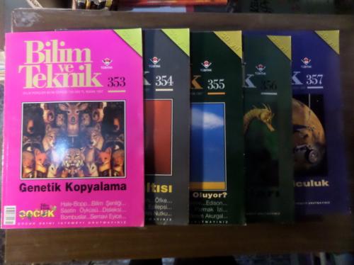 Bilim Ve Teknik 1997 / 353-354-355-356-357 (5 Adet)