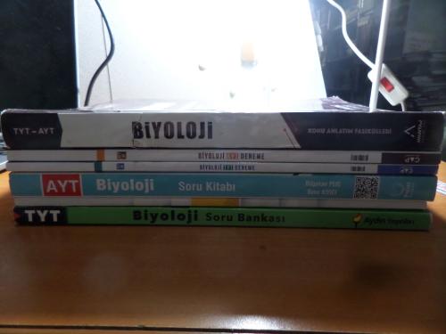 Üniversite Sınavlarına Hazırlık - TYT-AYT Biyoloji Soru Bankası, Konu Anlatımı Fasikülleri, Denemeler / 6 Adet