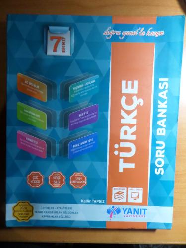 7. Sınıf Türkçe Soru Bankası Kadir Tapsız