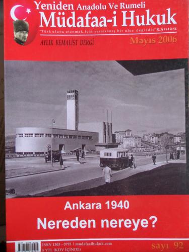 Yeniden Anadolu Ve Rumeli Müdafaa-i Hukuk 2006 / 92