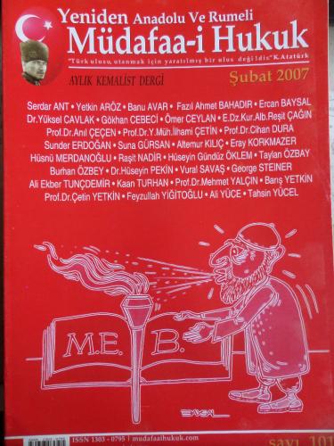 Yeniden Anadolu Ve Rumeli Müdafaa-i Hukuk 2007 / 101