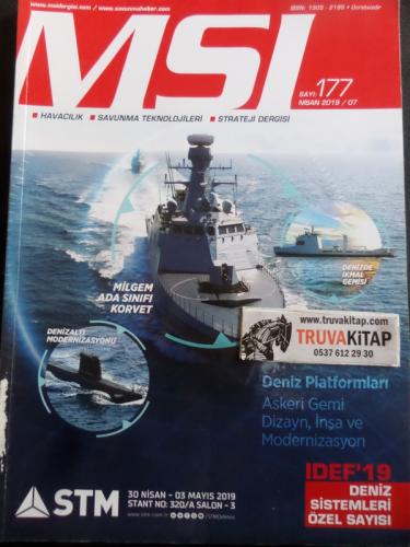 MSI Dergisi 2019 / 177