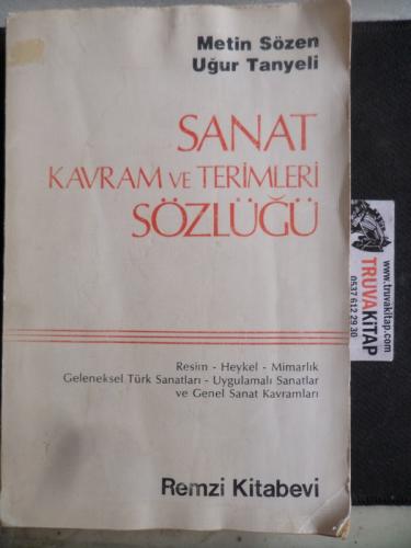 Sanat Kavram ve Terimleri Sözlüğü Metin Sözen