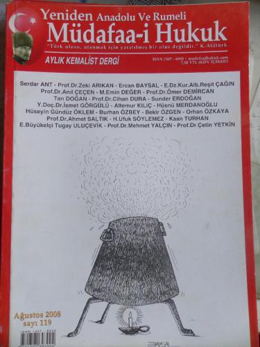 Yeniden Anadolu ve Rumeli Müdafaa-i Hukuk 2008 / 119