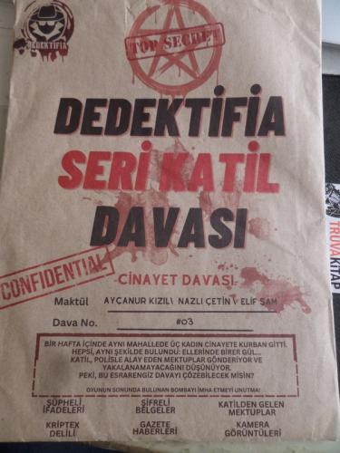 Dedektifia Seri Katil Davası Cinayet Davası