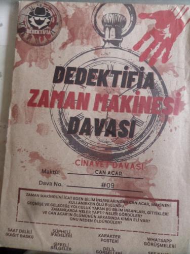 Dedektifia Zaman Makinesi Davası