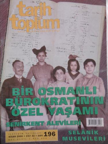 Tarih ve Toplum Aylık Ansiklopedik Dergi 2000 / 196