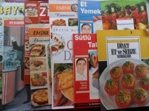 Tatlı Ve Yemek Tarifleri / 10 Adet