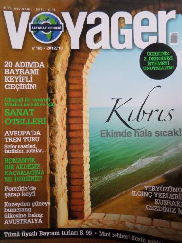 Voyager Seyahat Rehberi 2012 / 165 - Kıbrıs Ekimde Hala Sıcak