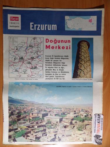 Hayat Türkiye Ansiklopedisi İl Fasikülü Erzurum - Doğunun Merkezi
