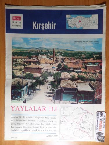 Hayat Türkiye Ansiklopedisi İl Fasikülü Kırşehir - Yaylalar İli
