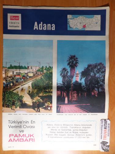 Hayat Türkiye Ansiklopedisi İl Fasikülü Adana - Pamuk Ambarı