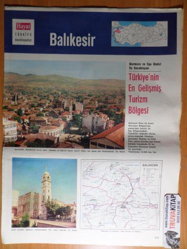 Hayat Türkiye Ansiklopedisi İl Fasikülü Balıkesir - Türkiye'nin En Gelişmiş Turizm Bölgesi