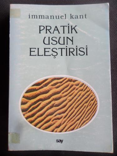 Pratik Usun Eleştirisi Immanuel Kant