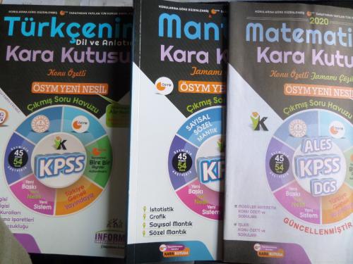KPSS Kara Kutusu Çıkmış Soru Havuzu / 3 Kitap