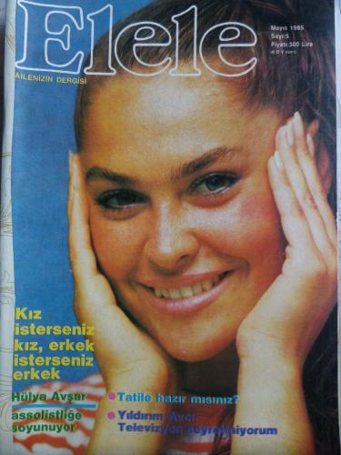 Elele Dergisi 1985 / 5 - Hülya Avşar
