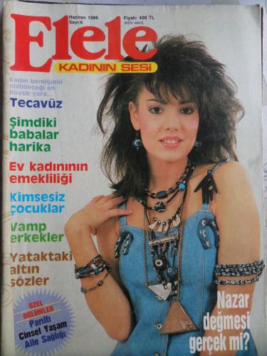 Elele Dergisi 1986 / 6 - Merve İldeniz