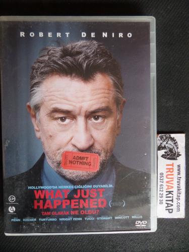 What Just Happened - Tam Olarak ne Oldu? / Film DVD'si