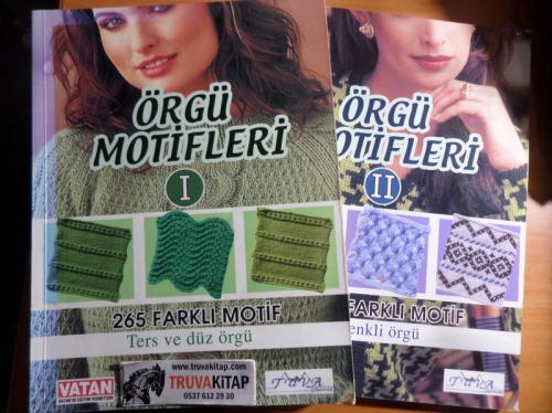 Örgü Motifleri 1 Ve 2 ( 2 Dergi)