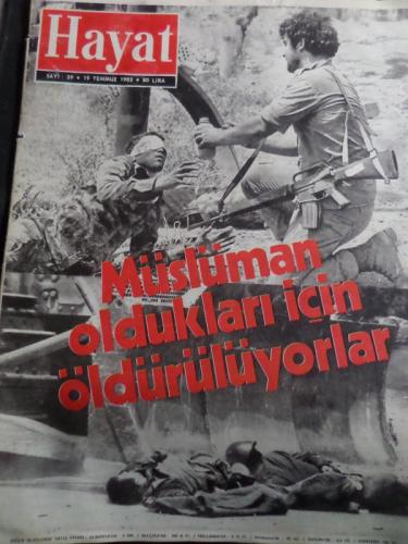 Hayat 1982 / 29 - Müslüman Oldukları İçin Öldürüyorlar